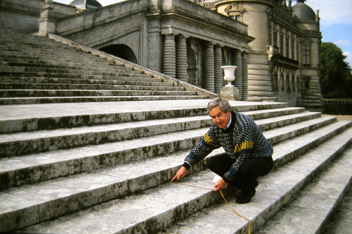 frans at Chantilly castle in 1993